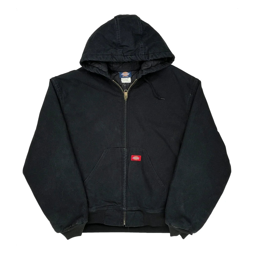 Dickies Jacket - 2XL Black Cotton