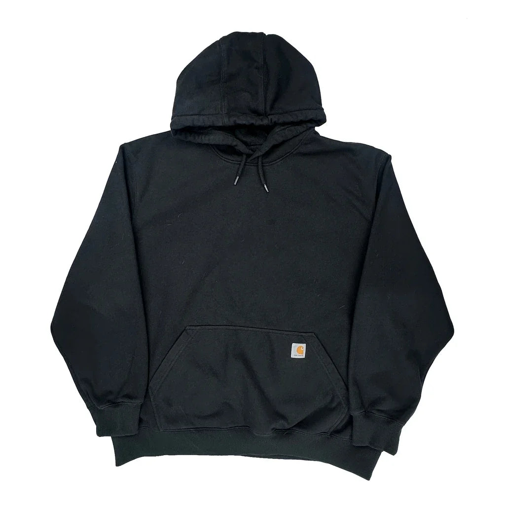 Rain Defender Carhartt Hoodie - 2XL Black Cotton