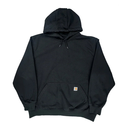 Rain Defender Carhartt Hoodie - 2XL Black Cotton