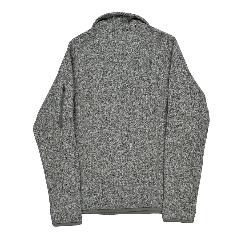 Patagonia 1/4 Zip - Medium Gray Polyester