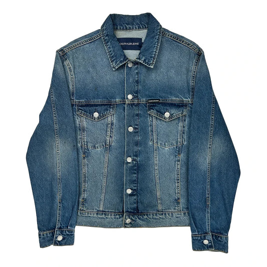 Calvin Klein Jeans Denim Jacket - Medium Blue Denim