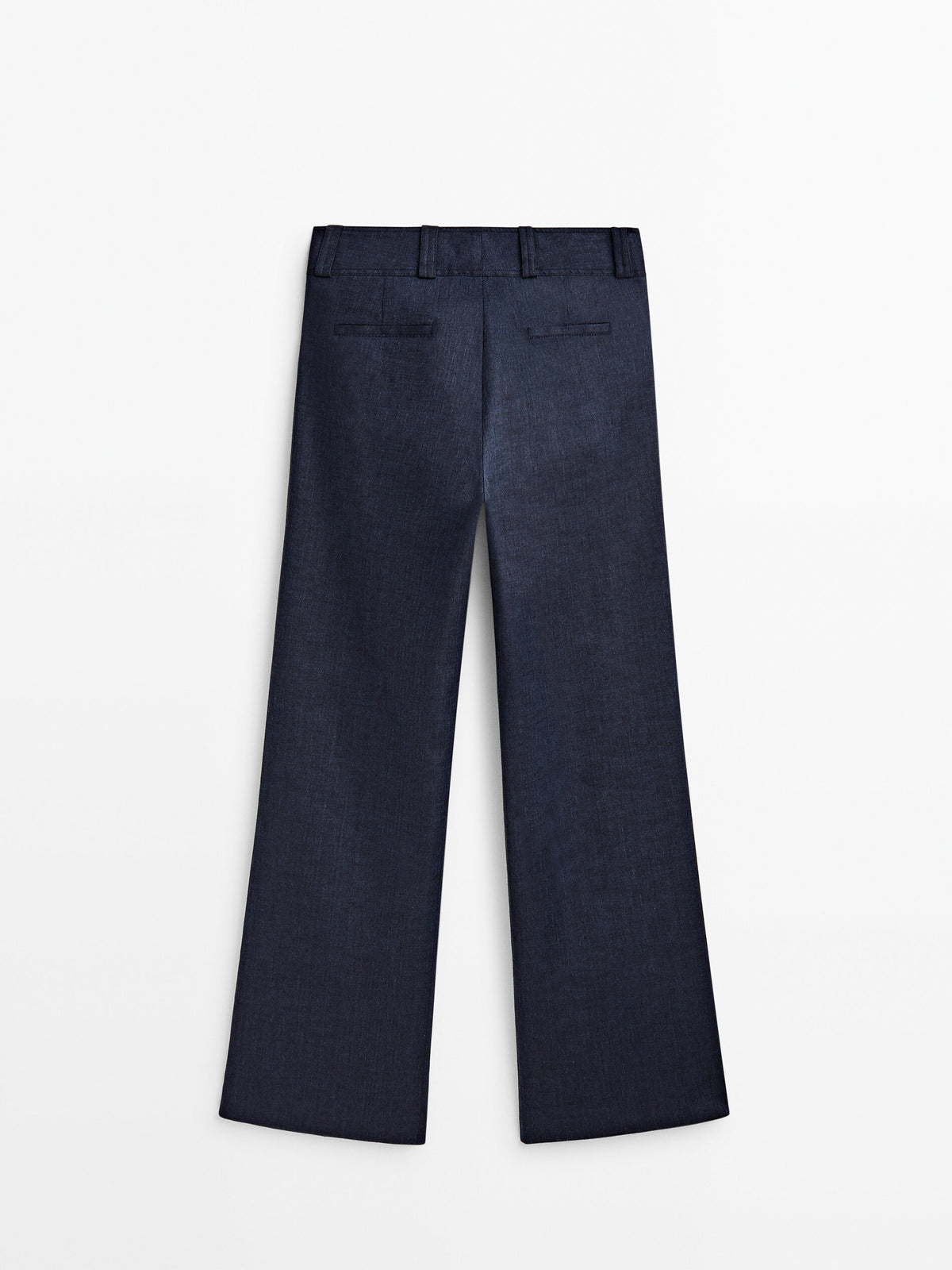 Pantalón traje denim - AZUL MARINO