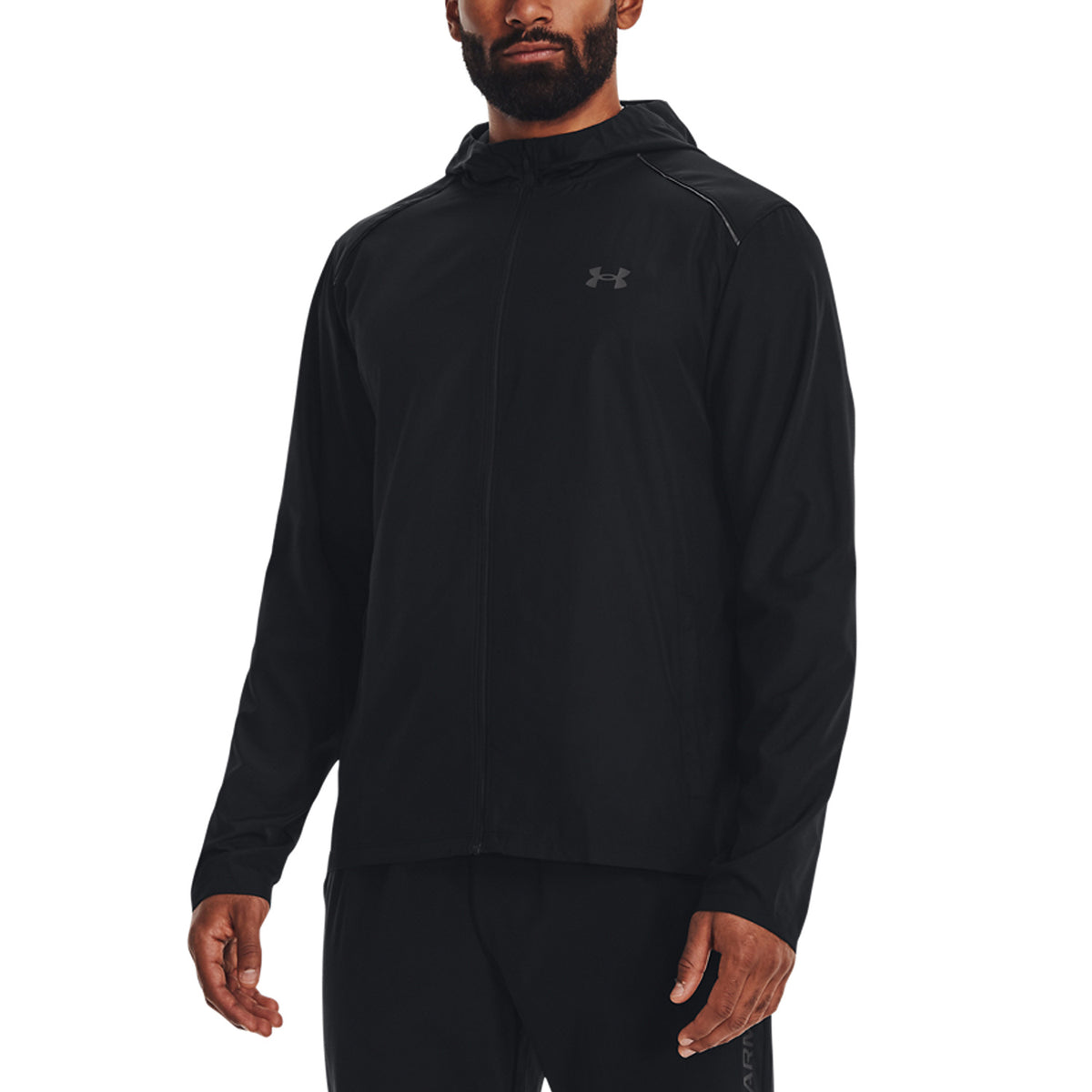 Under Armour Storm Run Giacca Black/Jet Gray