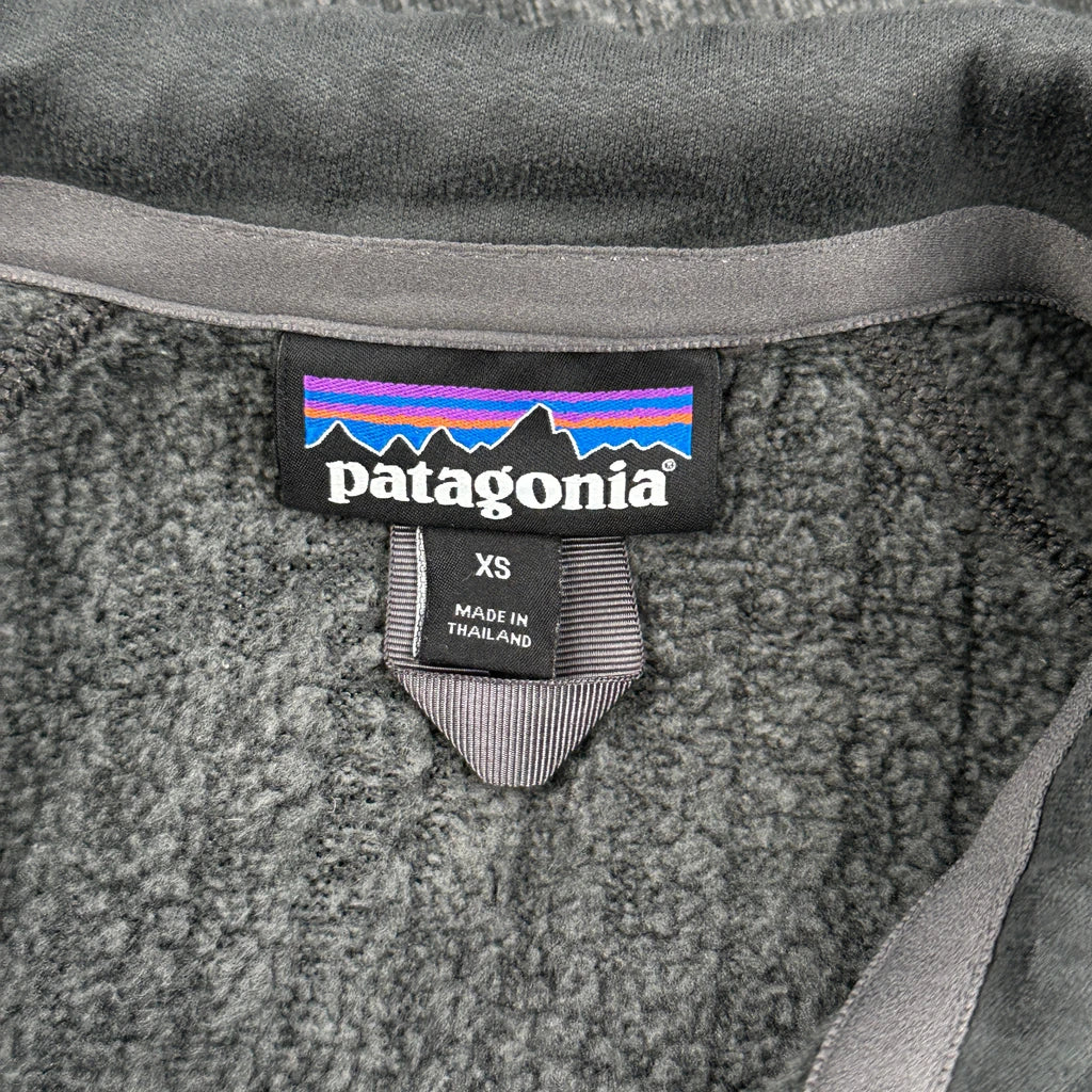 Patagonia 1/4 Zip - XS Gray Polyester