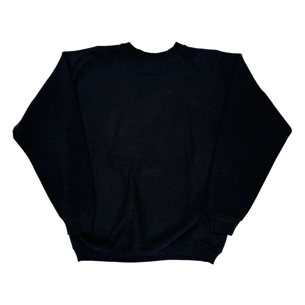 Goofy Character Disney Cartoon Sweatshirt - Medium Black Cotton Blend