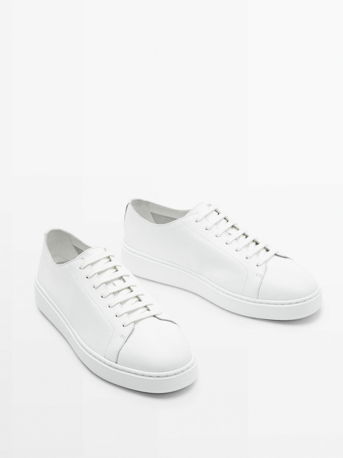 Deportivo piel napa soft - BLANCO
