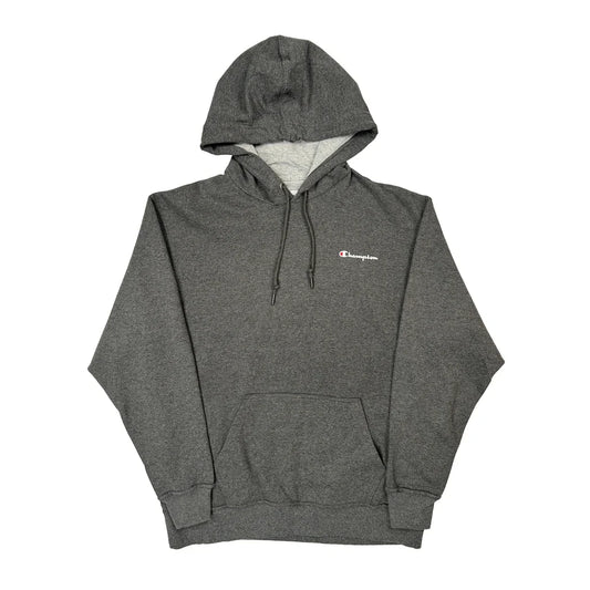 Champion Hoodie - XL Gray Cotton Blend