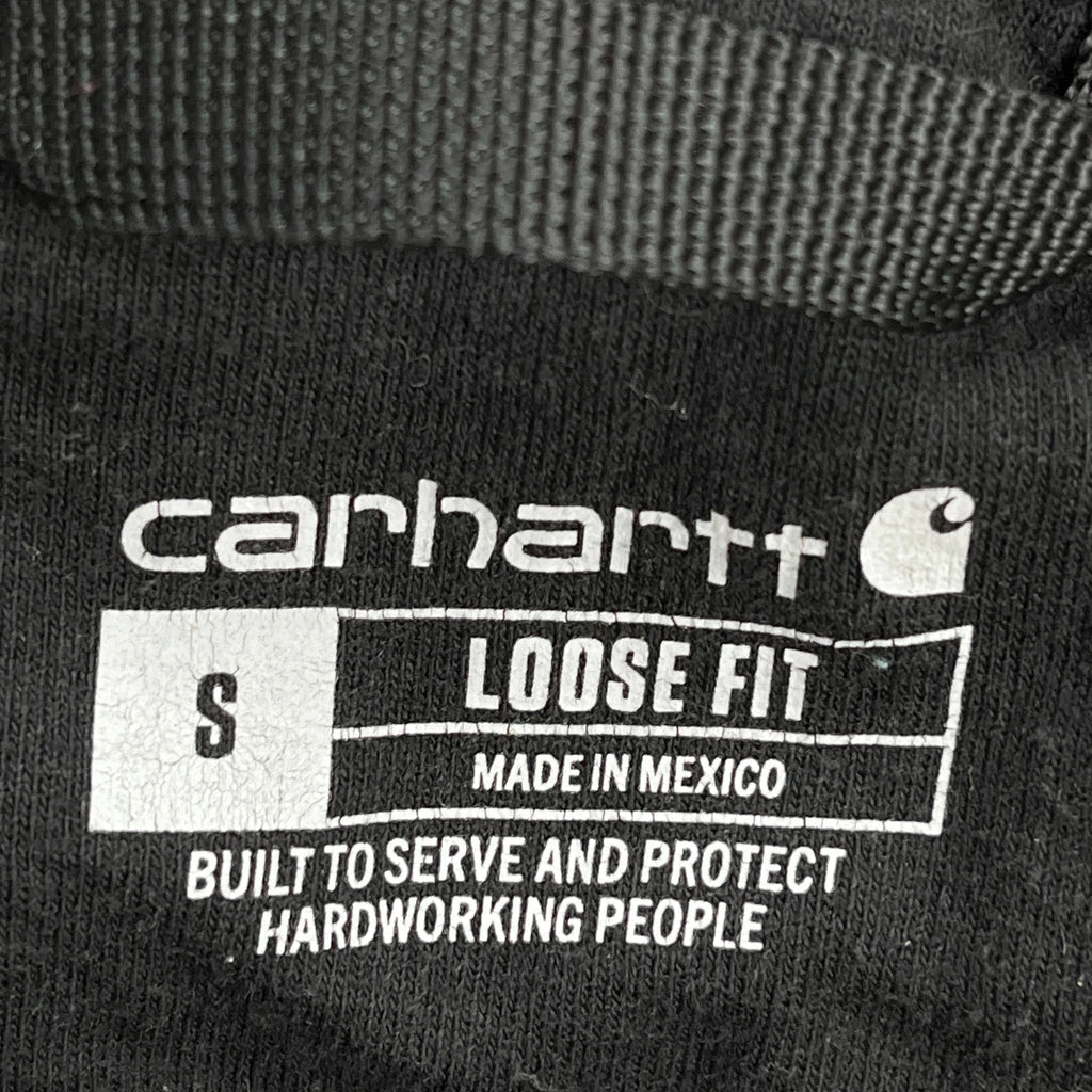 Carhartt Hoodie - Small Black Cotton