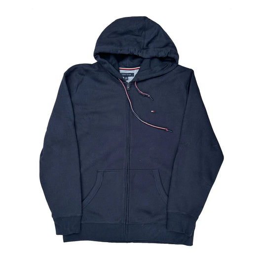 Tommy Hilfiger Hoodie - XL Navy Cotton