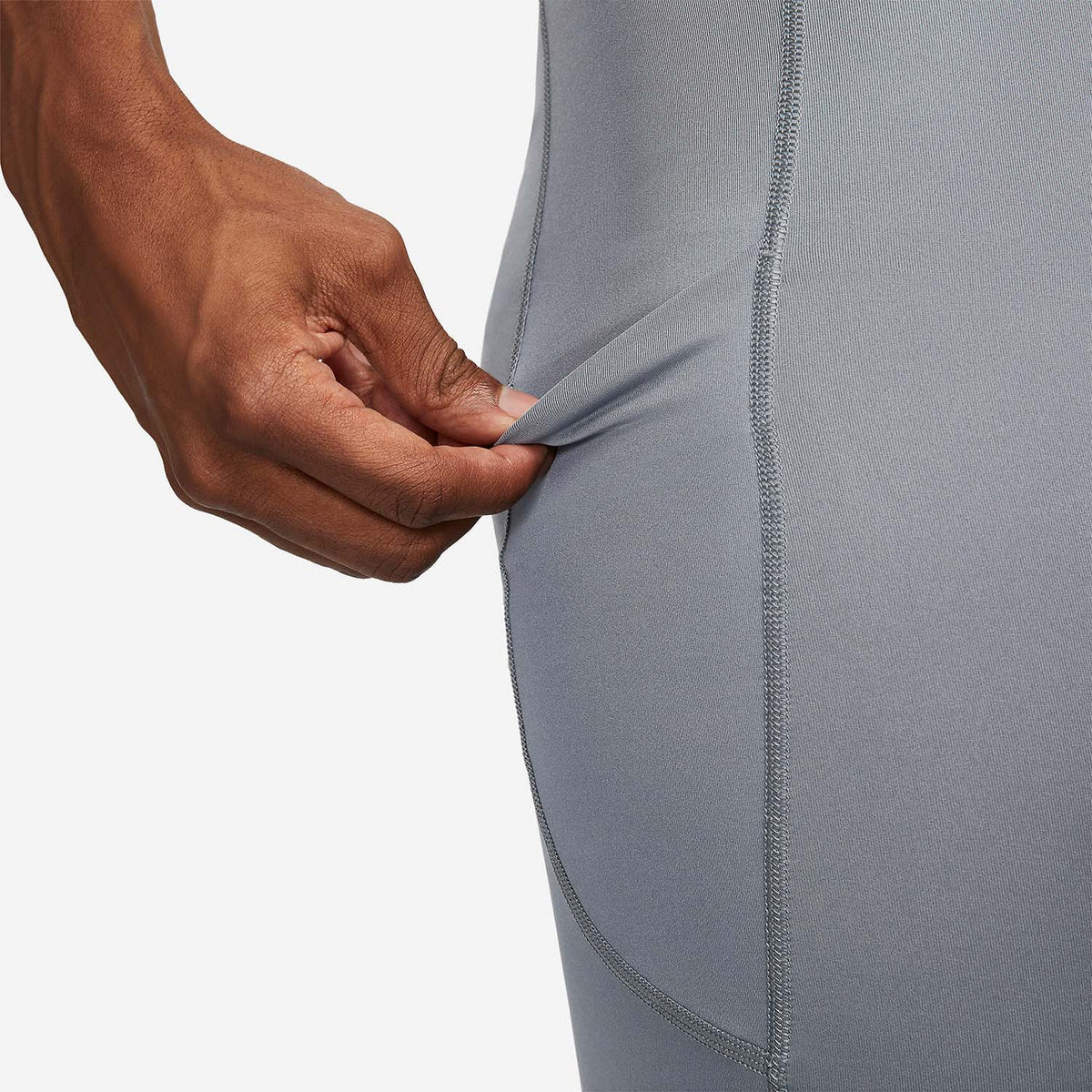 Nike Pro Calzamaglia Corta Smoke Grey/Black