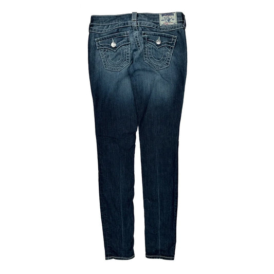 True Religion Skinny Jeans - 28W US 2 Dark Wash Denim