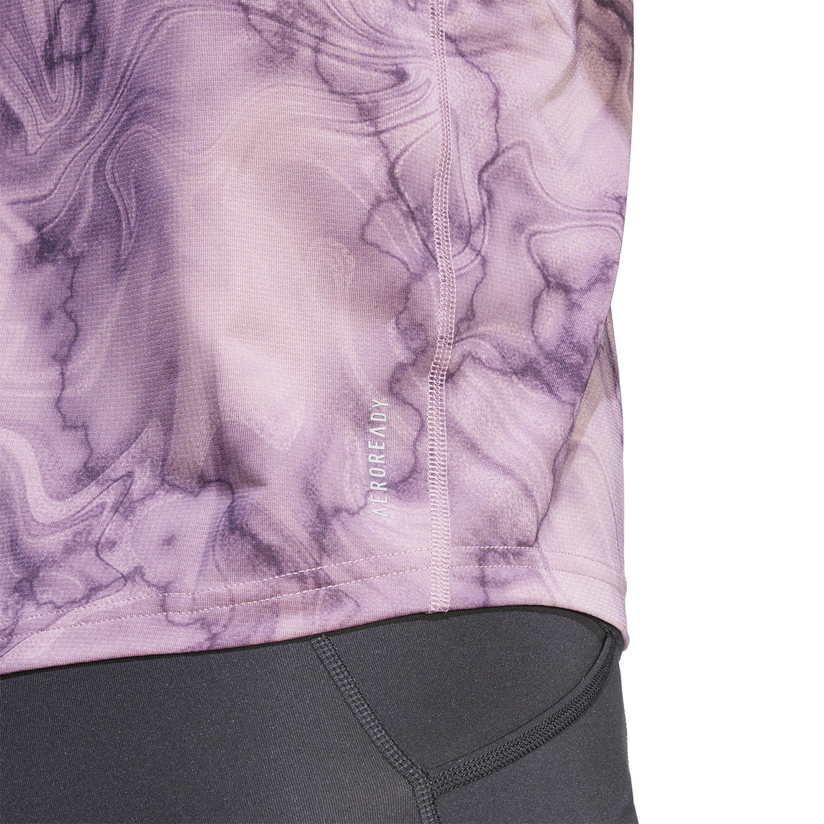 adidas Own The Run Maglietta Wonder Orchid/Black