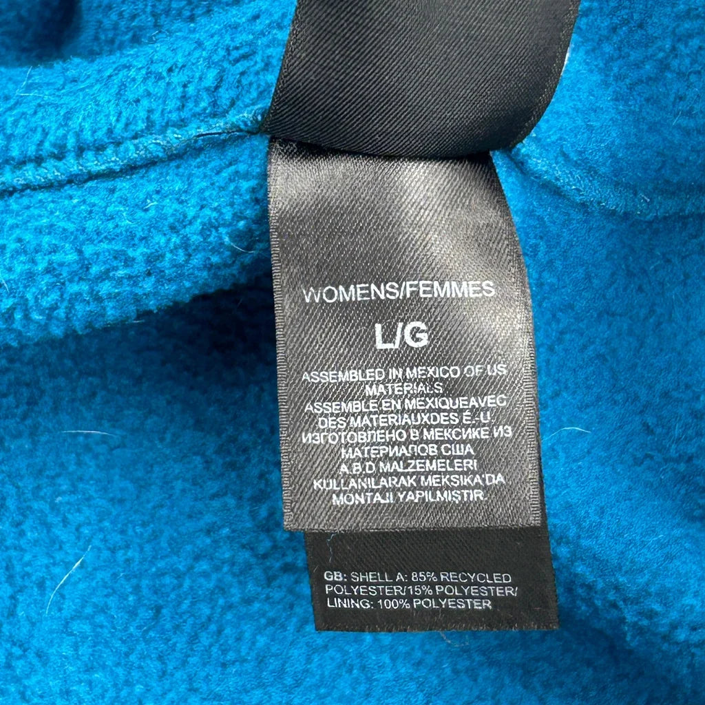 The North Face Fleece Jacket - Large Blue Polyester