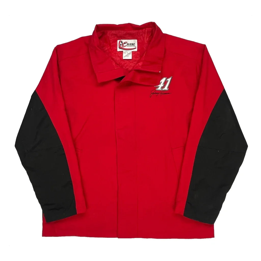 Target Racing Team Chase Authentics Nascar Jacket - Large Red Nylon