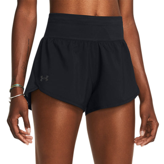 Under Armour Fly By Elite 3in Pantaloncini Black/Reflective