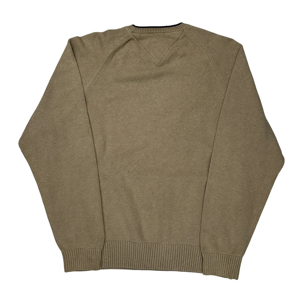 Tommy Hilfiger Sweater - Large Beige Cotton