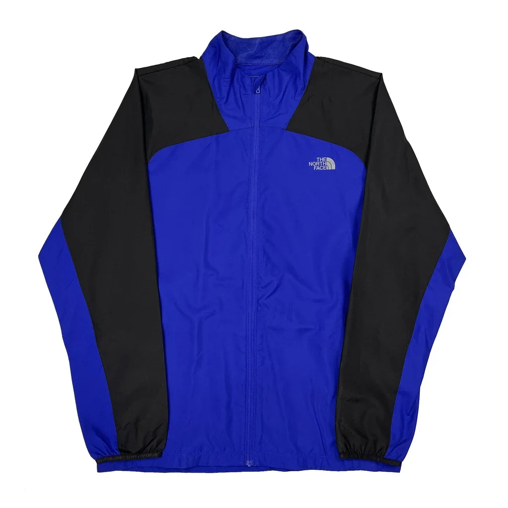 The North Face Windbreaker - Large Blue Polyester
