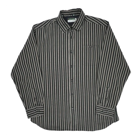 Ecko Unltd Striped Shirt - XL Black Cotton