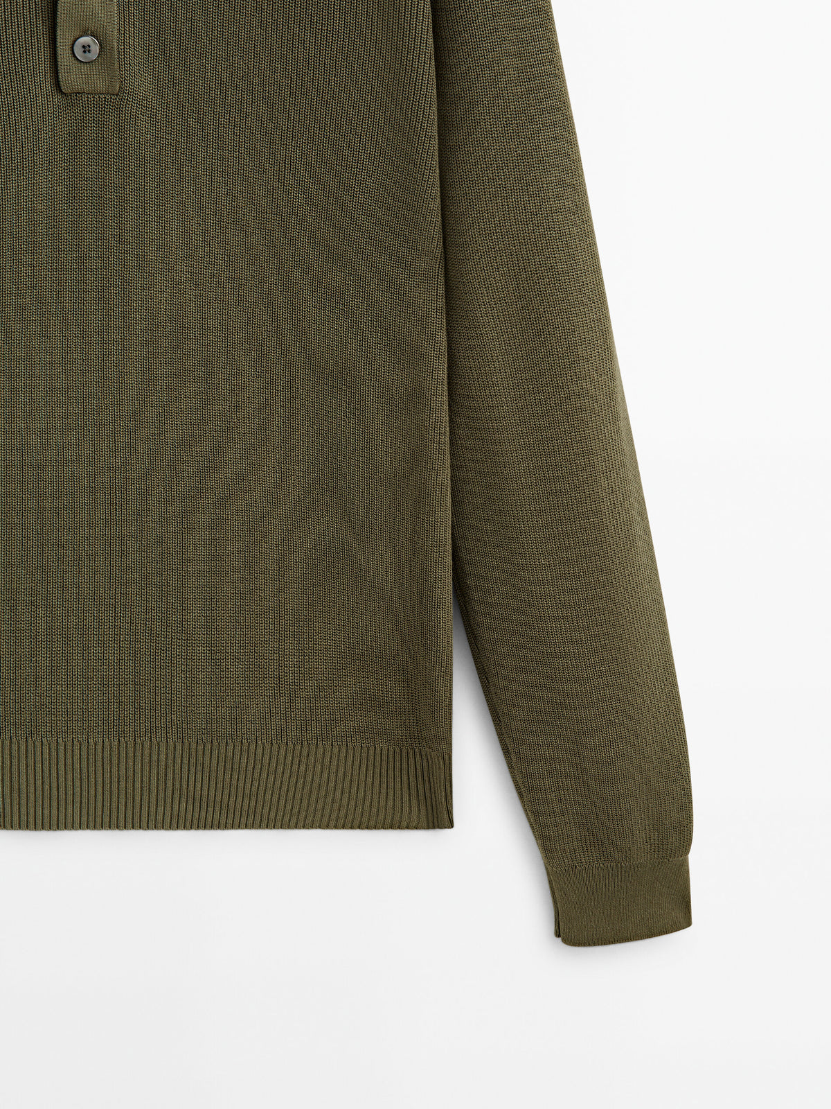 Jersey polo estructura algodón - KAKI CLARO