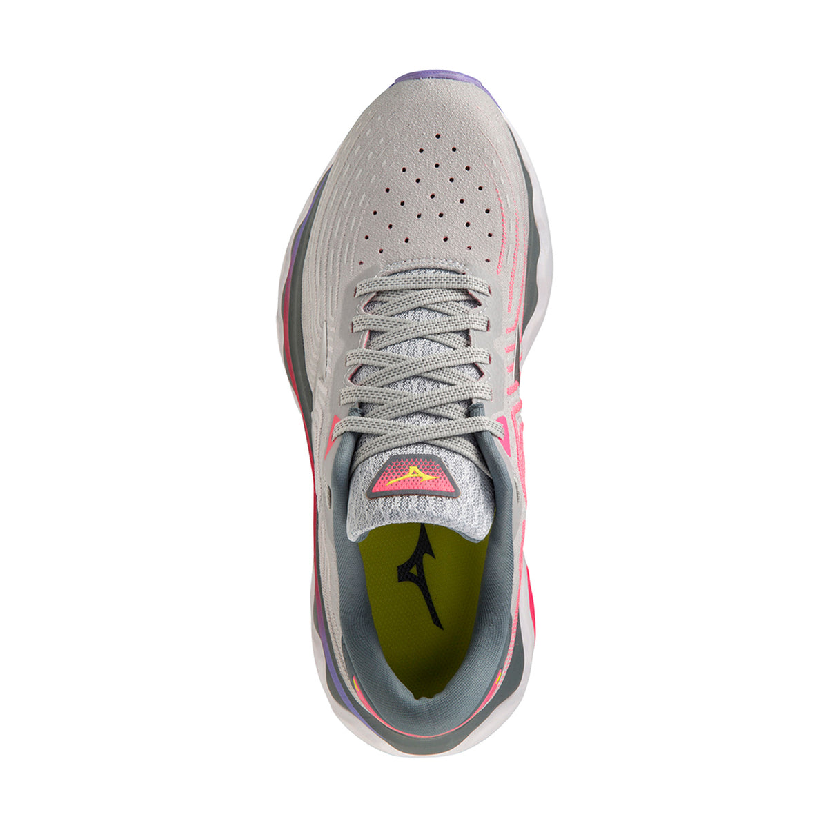 Mizuno Wave Horizon 6 Surf The Web/Silver/Neon Flame