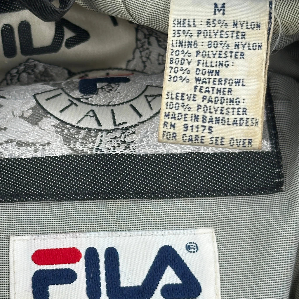 Fila Puffer - Medium Black Nylon