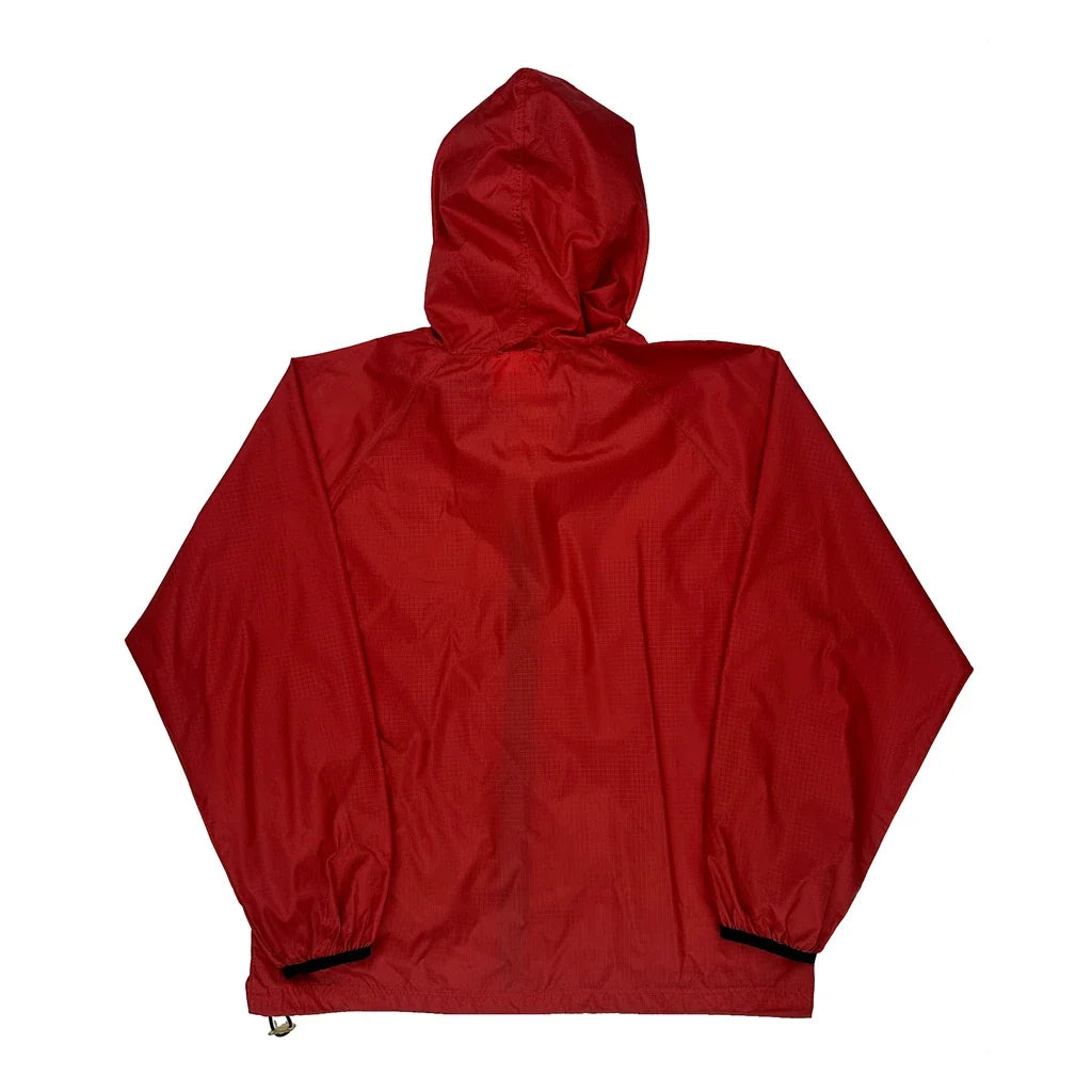 Puma Windbreaker - Large Red Polyester