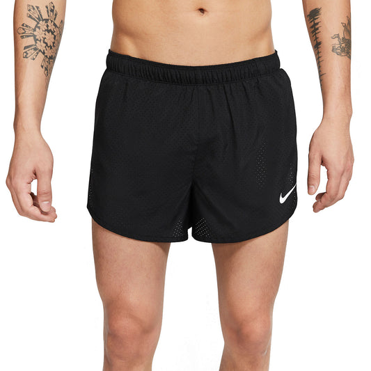 Nike Fast 4in Pantaloncini Black/Reflect Silver