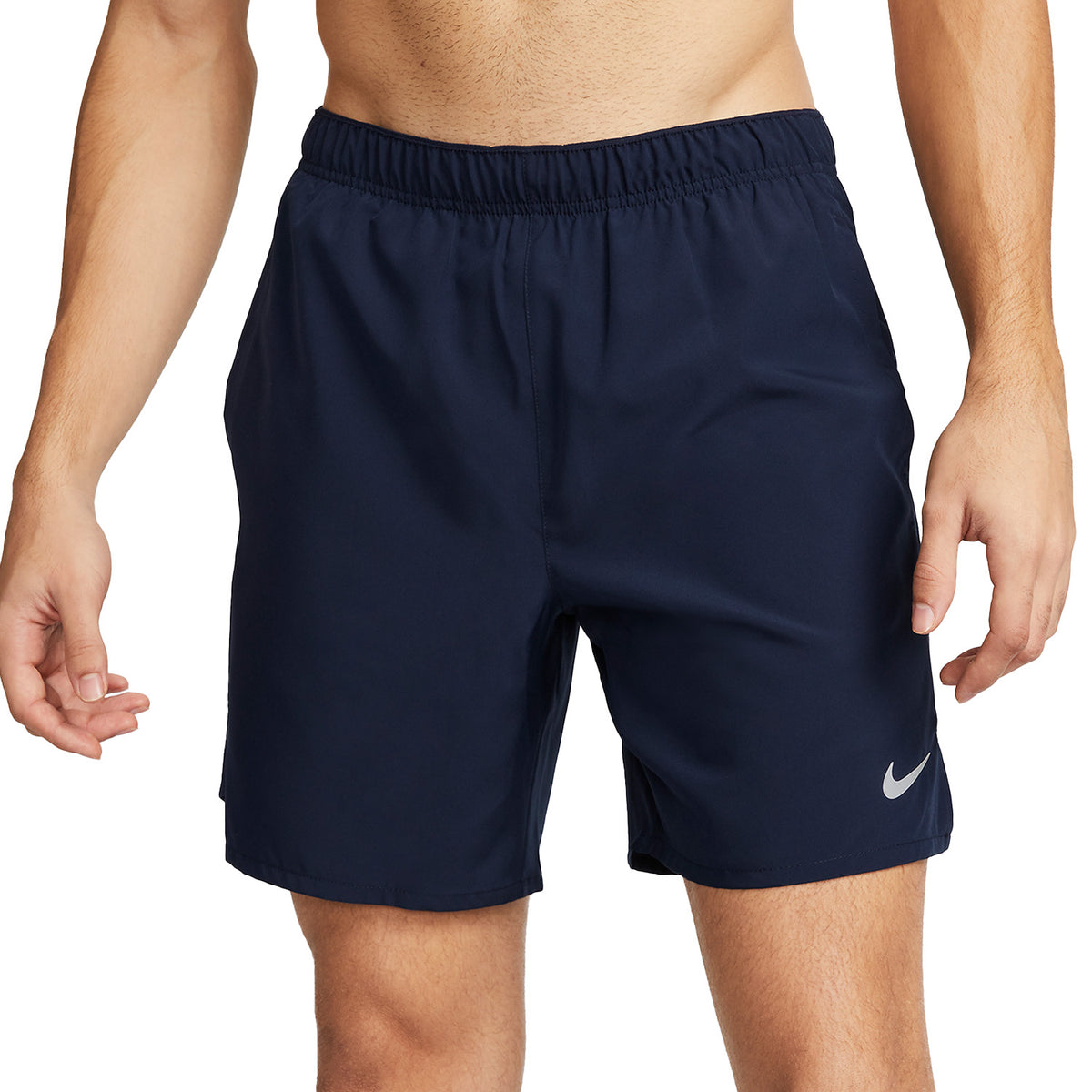 Nike Challenger 2 in 1 7in Pantaloncini Obsidian/Black/Reflective Silver