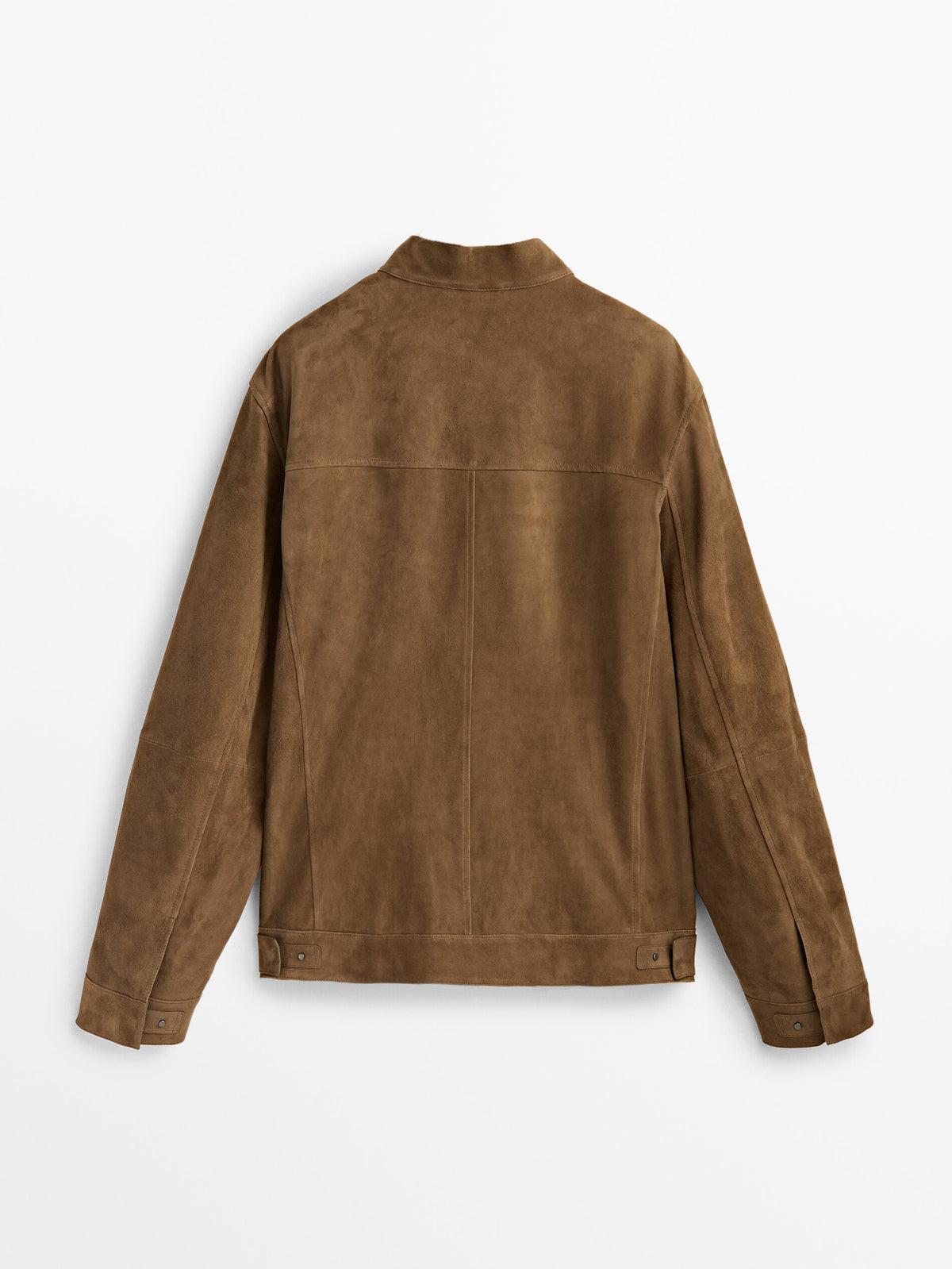 Chaqueta piel ante - BEIGE
