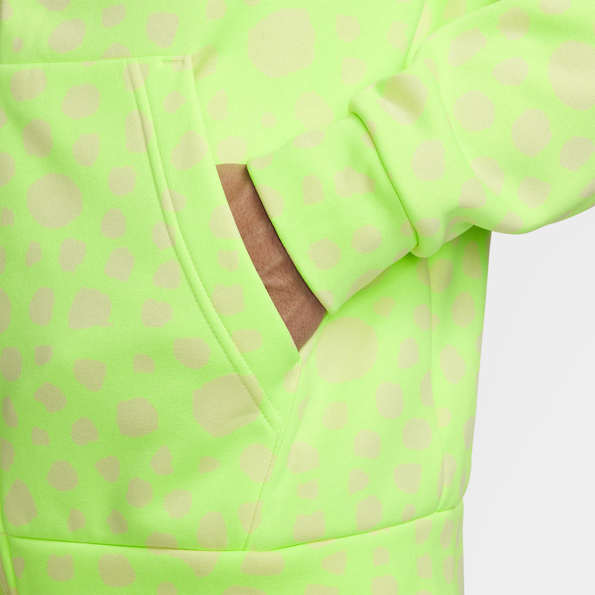 Nike Therma-FIT Studio 72 Felpa Lime Blast/Luminous Green/White