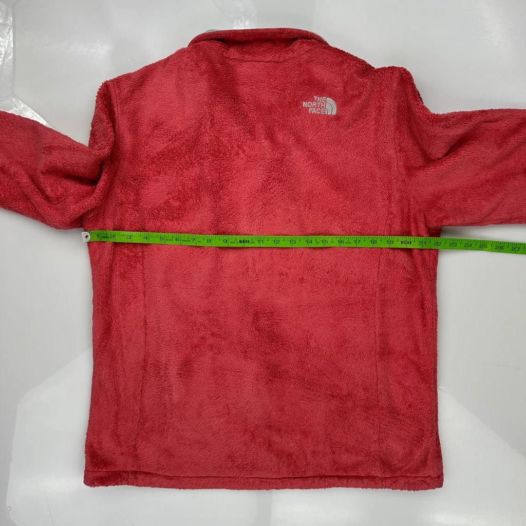 The North Face Fleece Jacket - XL Red Polyester