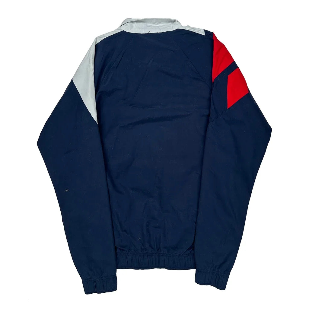 Reebok Track Jacket - Medium Navy Polyester