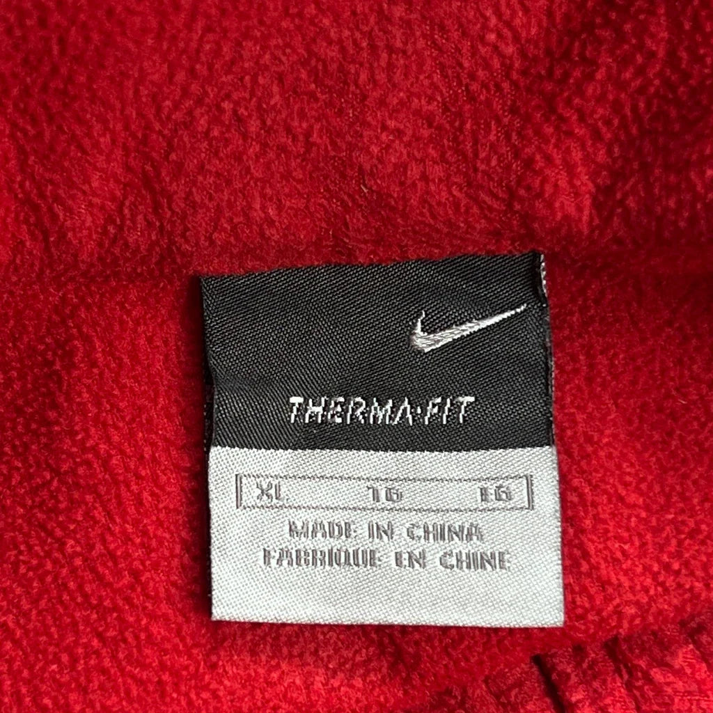 Nike Fleece - XL Red Polyester