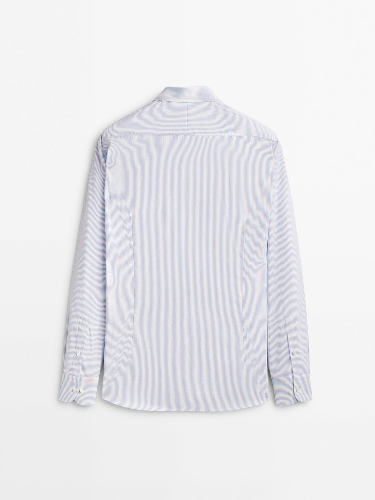 Camisa rayas easy iron slim fit - CELESTE