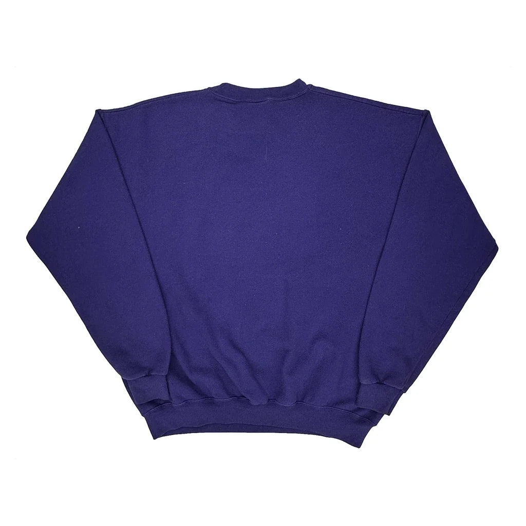 University Of Washington Huskies 20/20 Sport College Sweatshirt - XL Purple Cotton