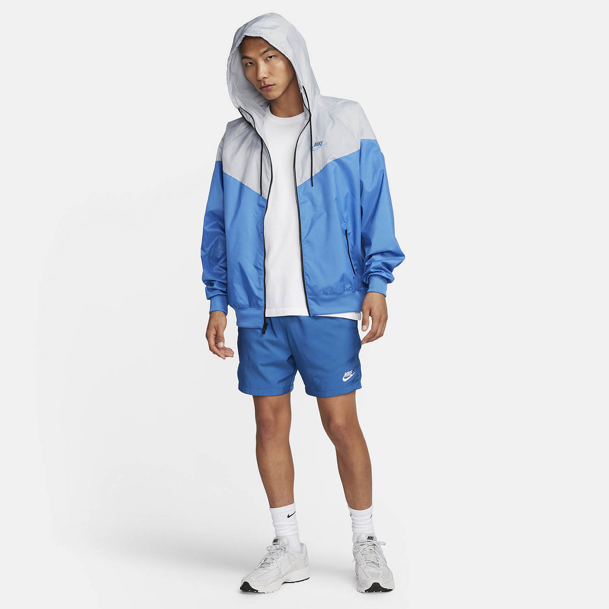 Nike Heritage Essentials Windrunner Giacca Star Blue/Wolf Grey