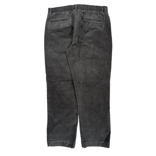 Dockers Cord Pants - 33″ Waist Gray Cotton