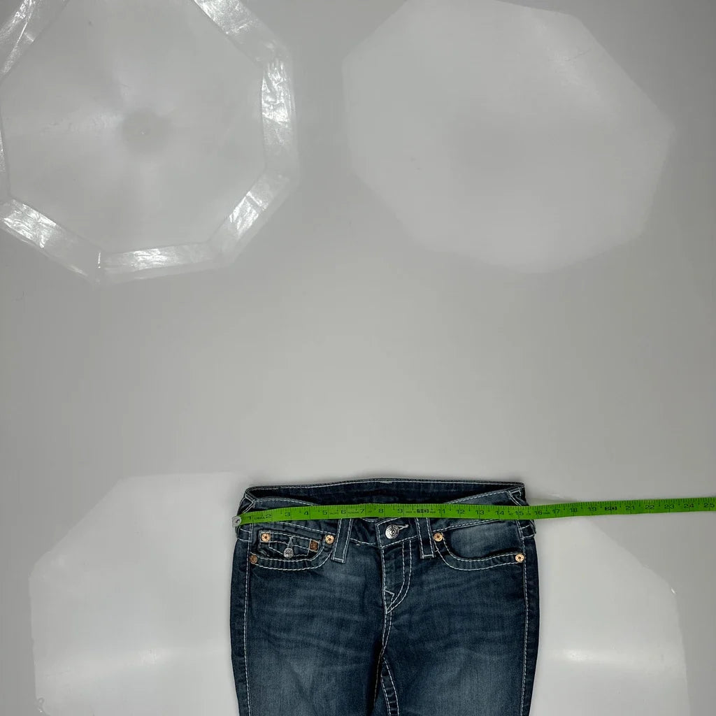 True Religion Skinny Jeans - 28W US 2 Dark Wash Denim