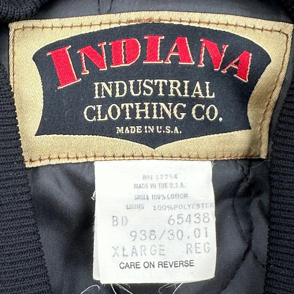 Indiana Workwear Vest - XL Black Cotton
