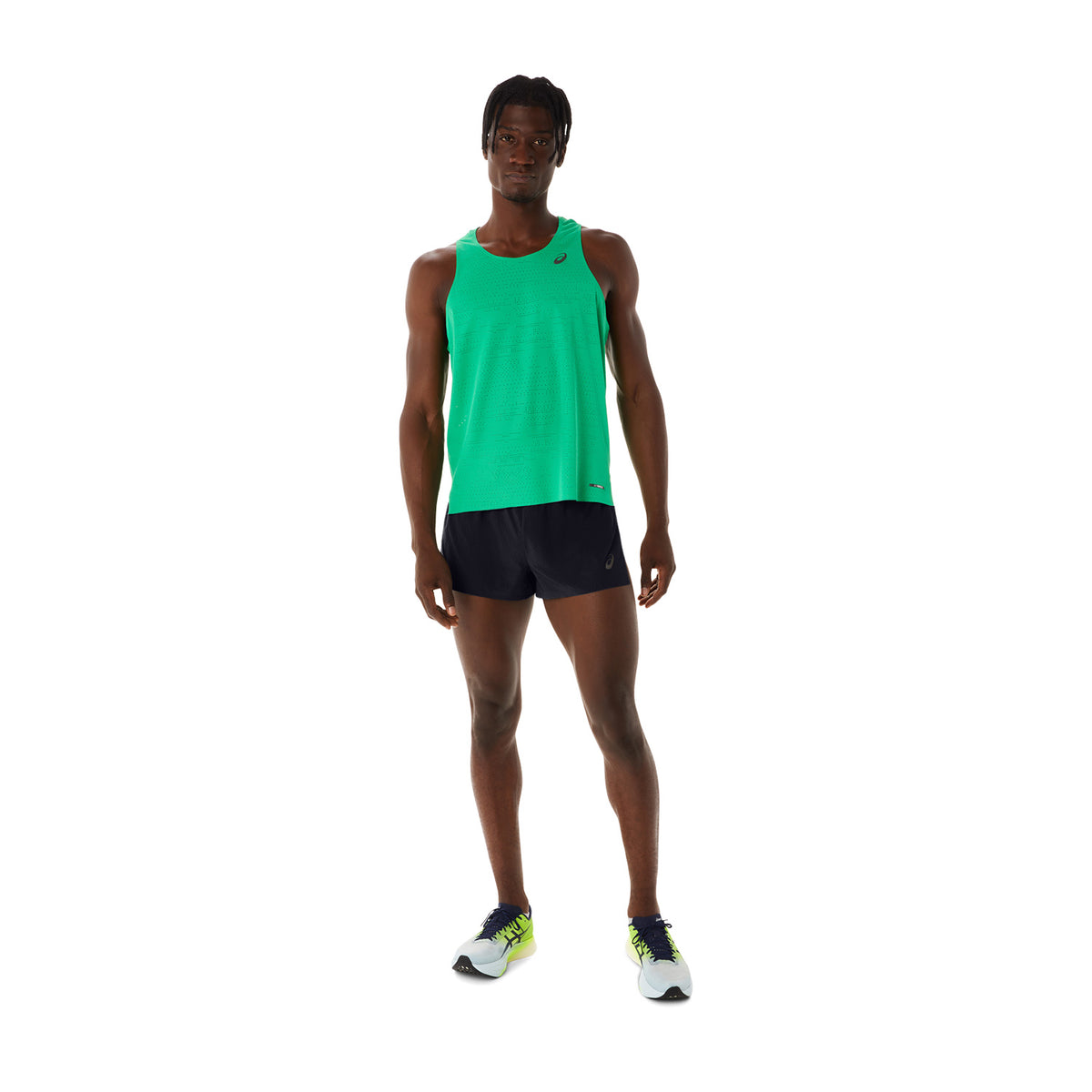 Asics Metarun Split 3in Pantaloncini Performance Black