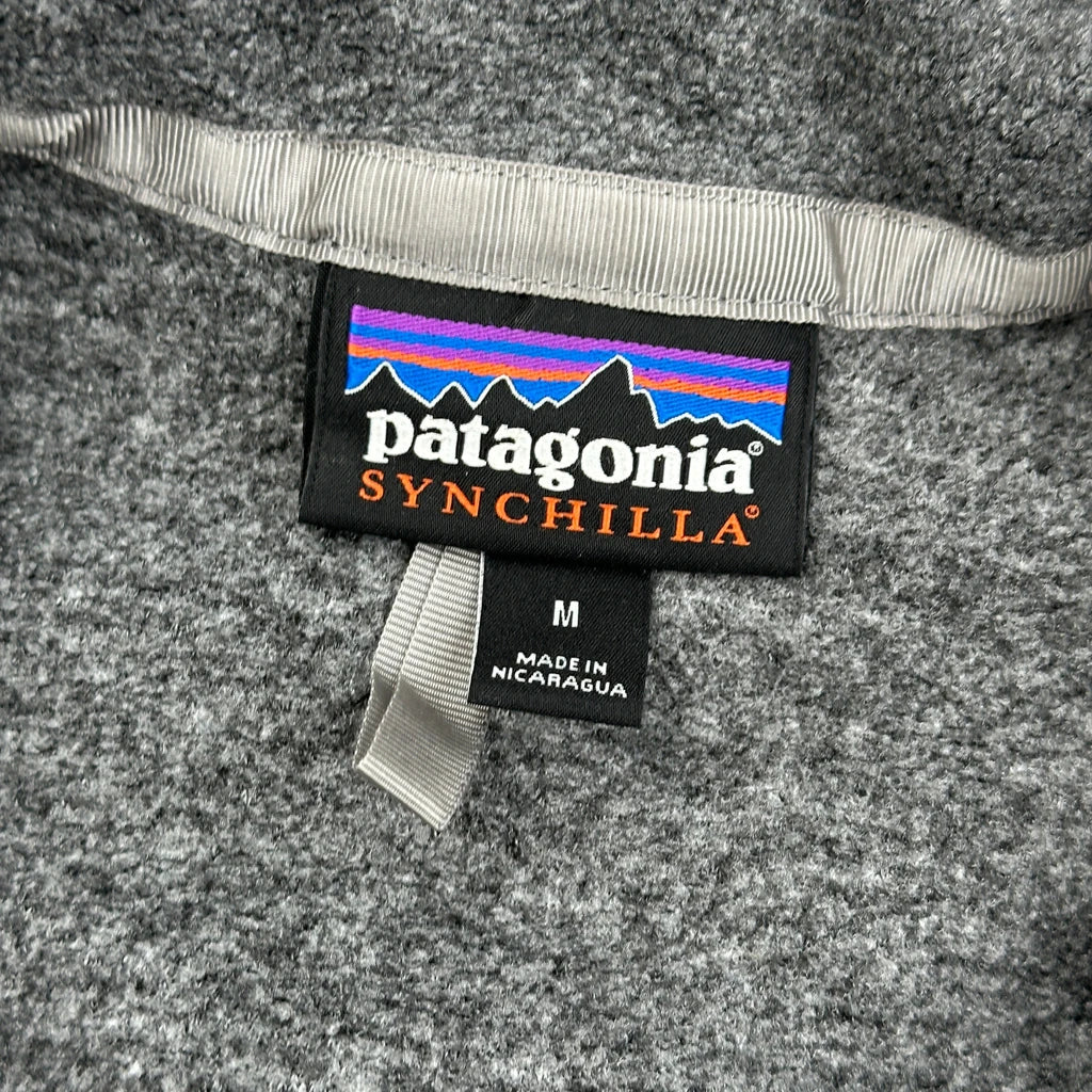 Patagonia Fleece Jacket - Medium Gray Polyester