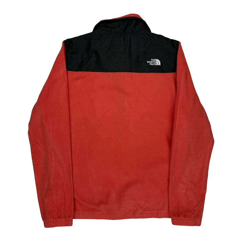 The North Face Denali Fleece Jacket - Large Red Polyester