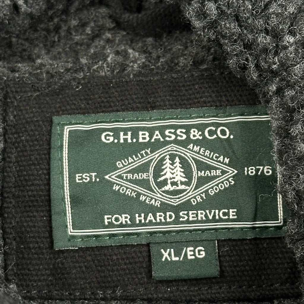 G. H. Bass & Co. Workwear Jacket - XL Black Cotton Blend