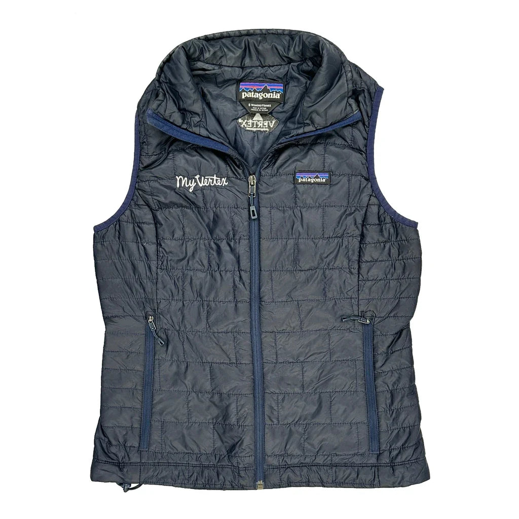Vertex Patagonia Vest - Small Blue Polyester