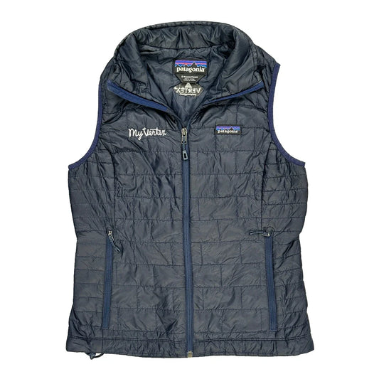 Vertex Patagonia Vest - Small Blue Polyester