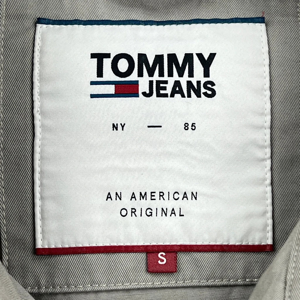 Tommy Jeans Harrington Jacket - Small Gray Cotton