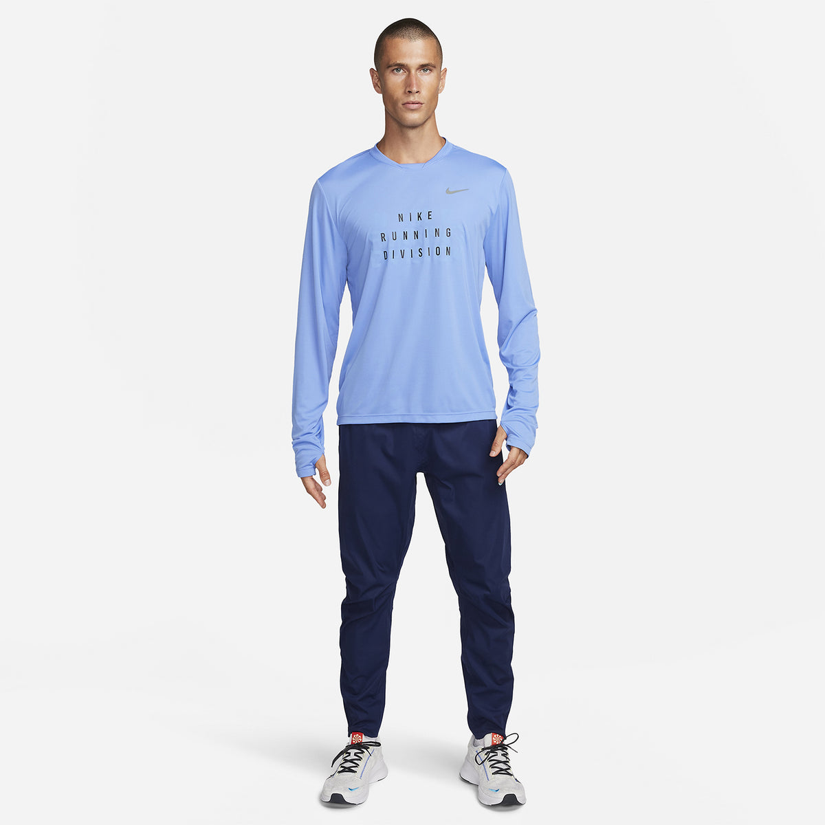 Nike Dri-FIT Run Division Rise 365 Maglia Polar/Black Reflective