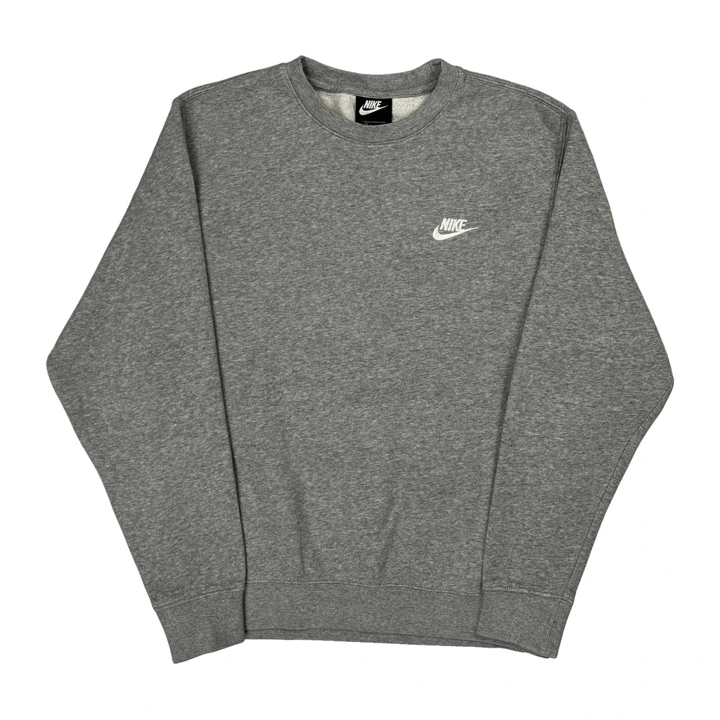 Nike Sweatshirt - XS Gray Cotton