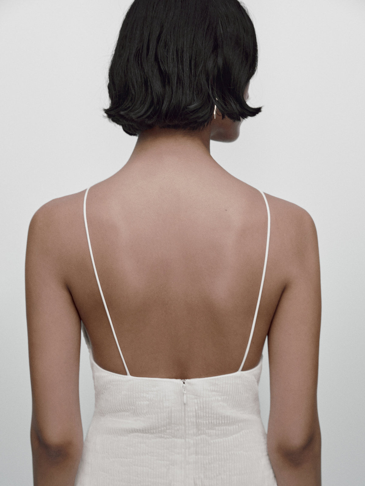 Vestido pliegues Limited edition - BLANCO