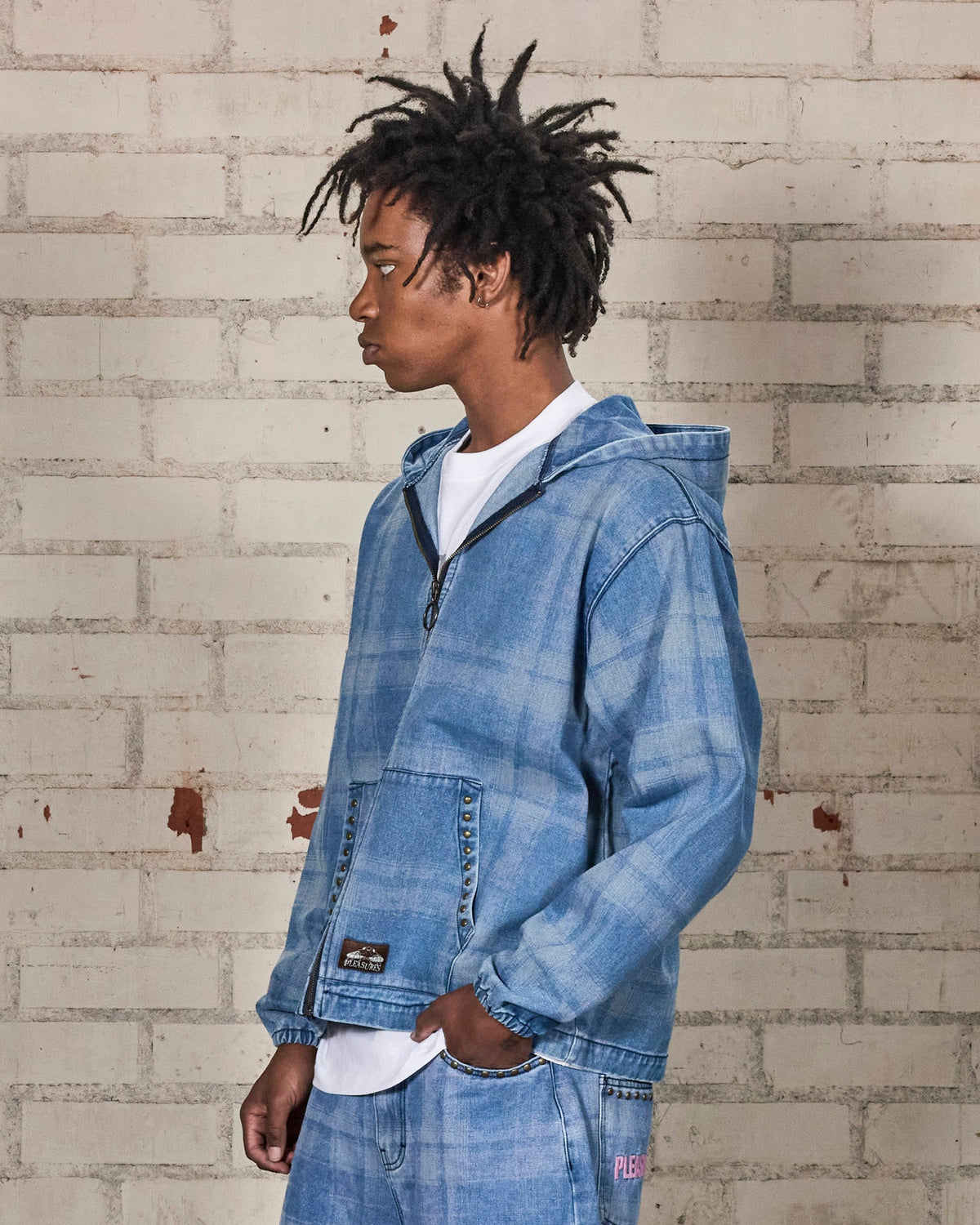 EXPERIMENT ZIP PONCHO HOODIE